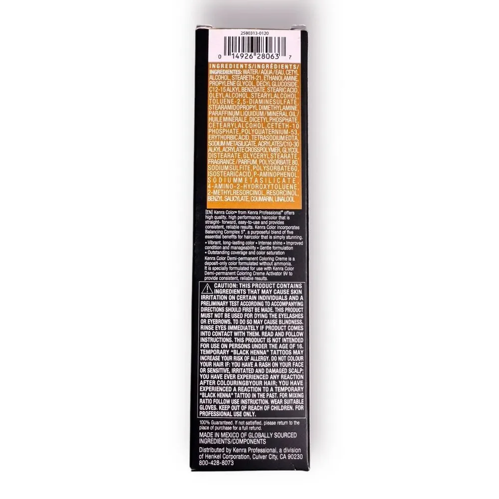 Kenra Color Demi Permanent‎ Coloring Creme 2.05 oz 6GG Dark Blonde - Gold Gold